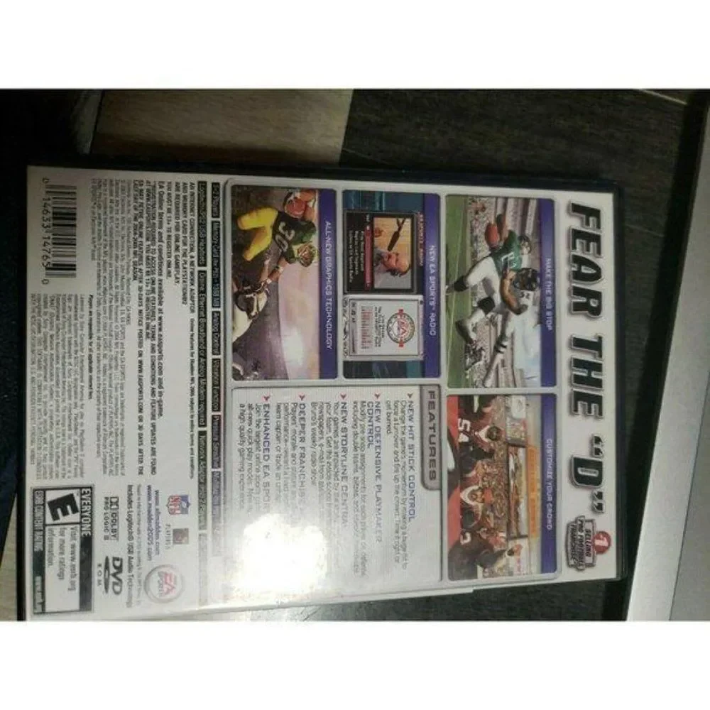 Madden NFL 2005 (Sony PlayStation‎ 2, 2004) football ps2 game sports #135547